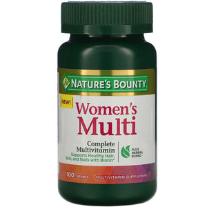 Nature's Bounty, Women's Multi, Complete Multivitamin, 100 Tablets