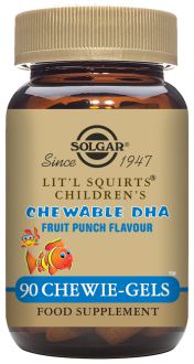 Lit'l squirts Children's Chewable DHA Chewie-Gels 90 Tablets