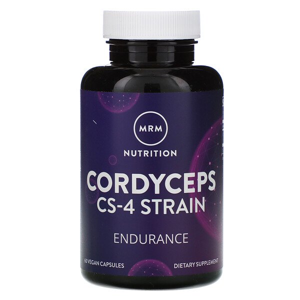 MRM, Nutrition, Cordyceps CS-4 Strain, 60 Vegan Capsules