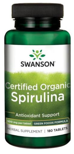 Spirulina Certified Organic 180 Tablets