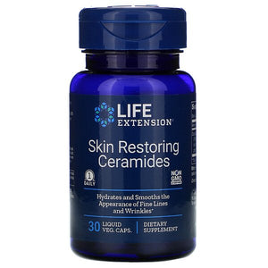 Life Extension, Skin Restoring Ceramides, 30 Liquid Vegetarian Capsules