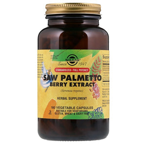 Solgar, Saw Palmetto Berry Extract, 180 Vegetable Capsules