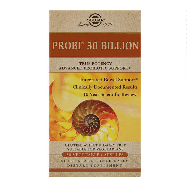 Solgar, Probi 30 Billion, 30 Vegetable Capsules