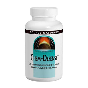 Source Naturals, Chem-Defense, Orange Flavored Sublingual, 90 Tablets