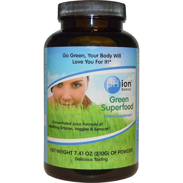 pHion Balance, Green Superfood, Powder, 7.41 oz (210 g)