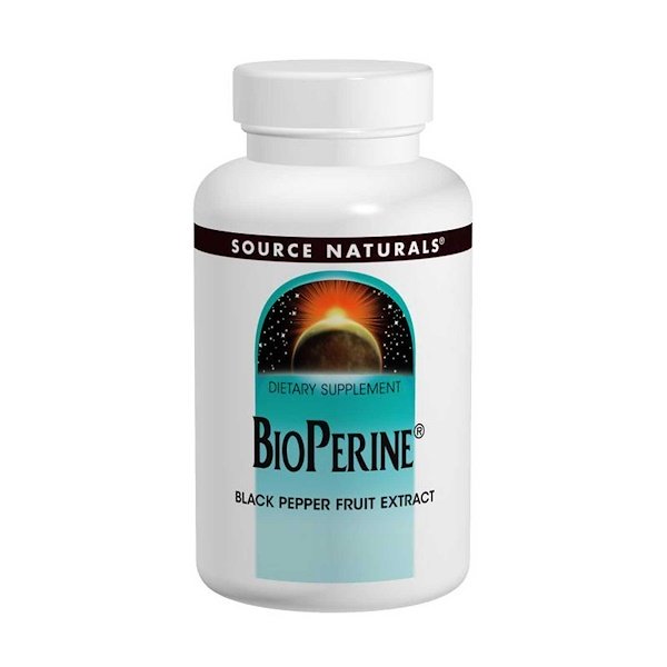 Source Naturals, BioPerine, 10 mg, 120 Tablets