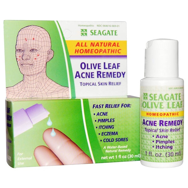 Seagate, Olive Leaf Acne Remedy, 1 fl oz (30 ml)