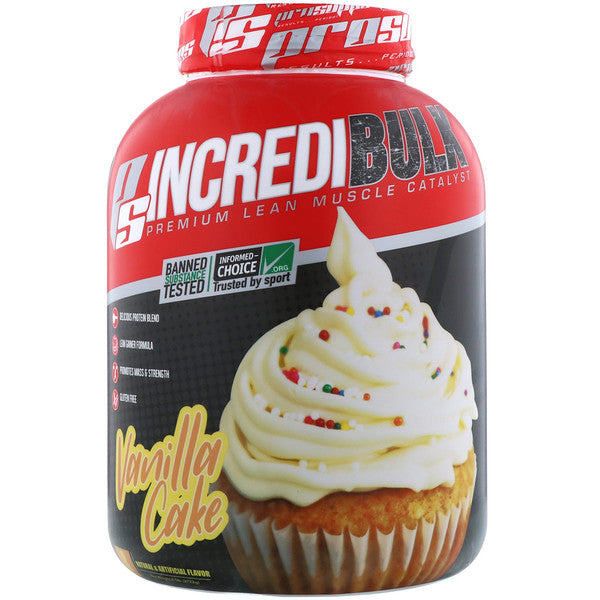 ProSupps, Incredibulk, Vanilla Cake, 6.0 lb (2722 g)