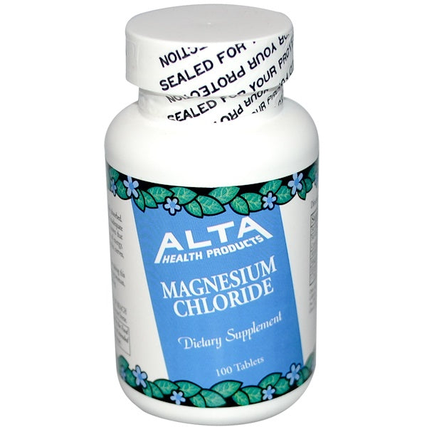 Alta Health, Magnesium Chloride, 100 Tablets