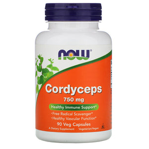 Now Foods, Cordyceps, 750 mg, 90 Veg Capsules