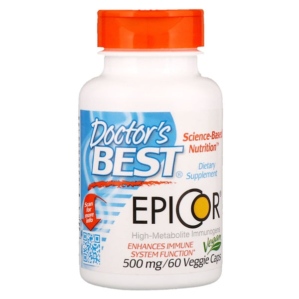 Doctor's Best, Epicor, 500 mg, 60 Veggie Caps