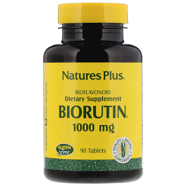 Nature's Plus, Biorutin, 1000 mg, 90 Tablets