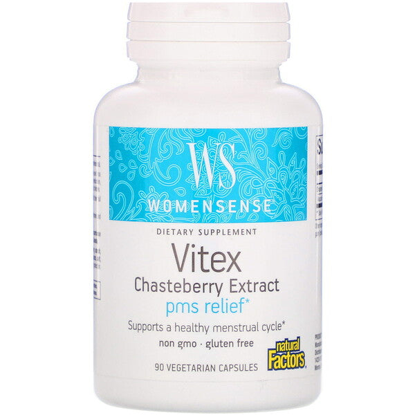 Natural Factors, Womensense, Vitex Chasteberry Extract, 90 Vegetarian Capsules