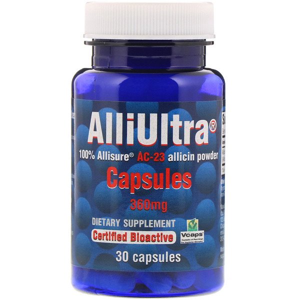 Allimax, AlliUltra Capsules, 360 mg, 30 Capsules