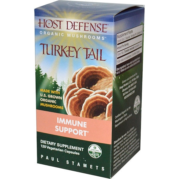 Fungi Perfecti, Turkey Tail, 120 Vegetarian Capsules