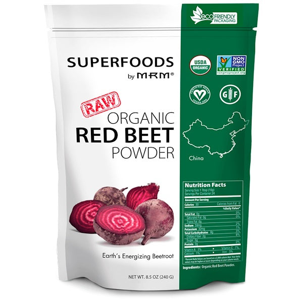 MRM, Raw Organic Red Beet Powder, 8.5 oz (240 g)