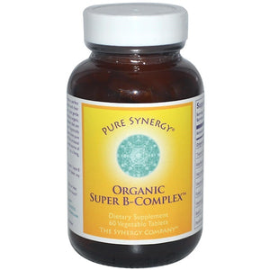 Pure Synergy, Organic Super B-Complex, 60 Vegetable Tablets