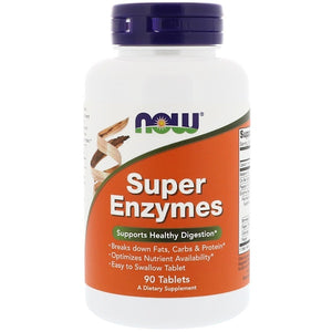 Now Foods, Super Enzymes, 90 Tablets