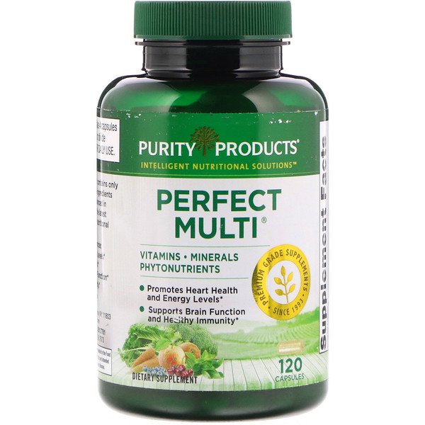 Purity Products, Perfect Multi, 120 Capsules