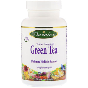 Paradise Herbs, Green Tea, 120 Vegetarian Capsules