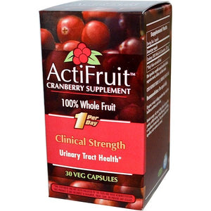 Enzymatic Therapy, ActiFruit Cranberry Supplement, 30 Veg Capsule