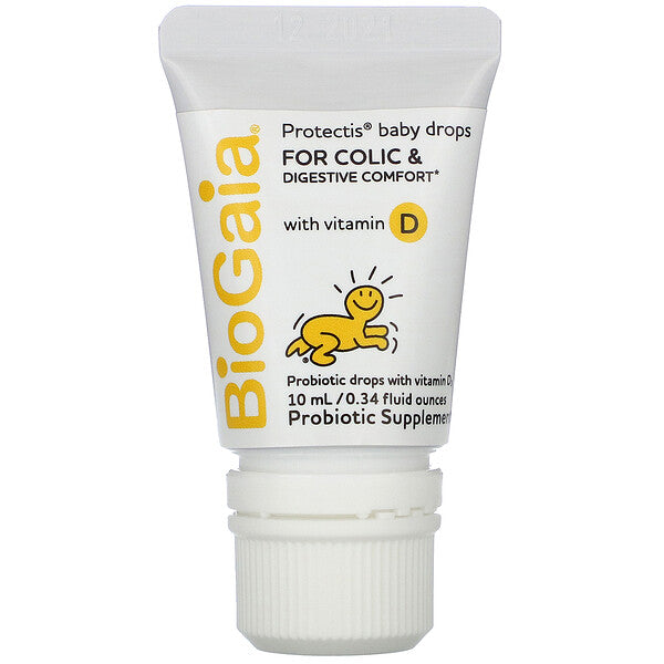 BioGaia, ProTectis, Baby Drops , For Colic & Digestive Comfort with Vitamin D, 0.34 fl oz (10 ml)