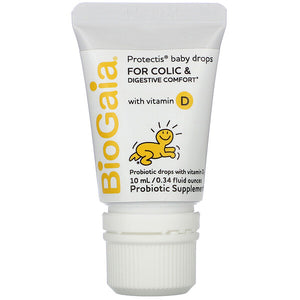 BioGaia, ProTectis, Baby Drops , For Colic & Digestive Comfort with Vitamin D, 0.34 fl oz (10 ml)