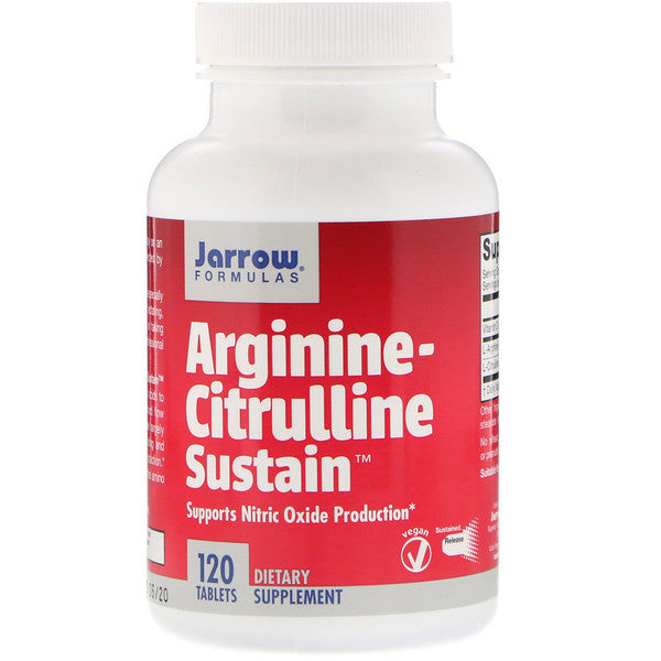 Jarrow Formulas, Arginine-Citrulline Sustain, 120 Tablets