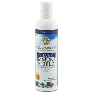 Sunwarrior, Immune Shield, Natural Fulvic Complex + Gold, 8 fl oz (236.5 mL)