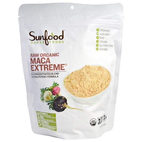 Sunfood, Raw Organic Maca Extreme, 8 oz (227 g)