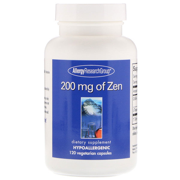 Allergy Research Group, Zen, 200 mg, 120 Vegetarian Capsules