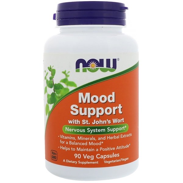 Now Foods, Mood Support with St. John's Wort, 90 Veg Capsules