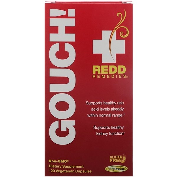 Redd Remedies, Gouch!, 120 Vegetarian Capsules