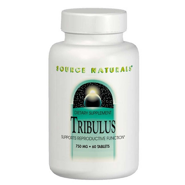 Source Naturals, Tribulus, 750 mg, 60 Tablets