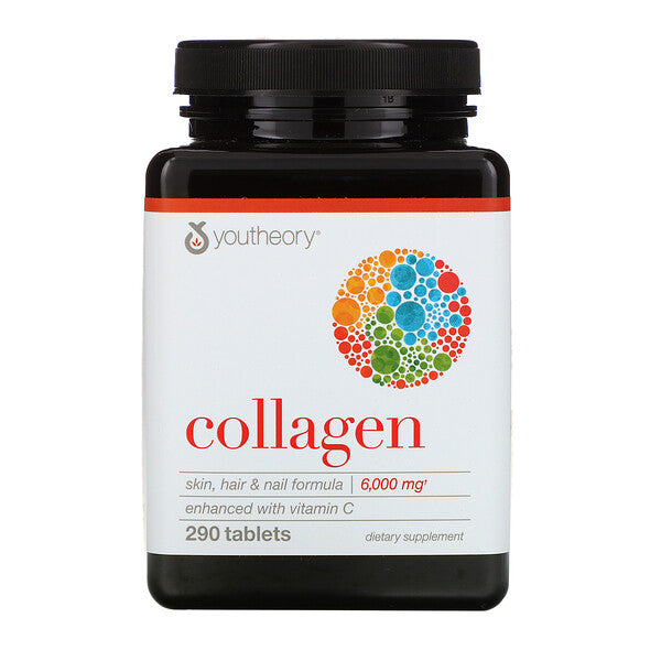 Youtheory, Collagen, 6,000 mg, 290 Tablets