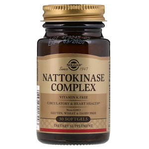 Solgar, Nattokinase Complex, 30 Softgels