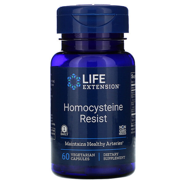 Life Extension, Homocysteine Resist, 60 Vegetarian Capsules