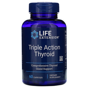 Life Extension, Triple Action Thyroid, 60 Vegetarian Capsules