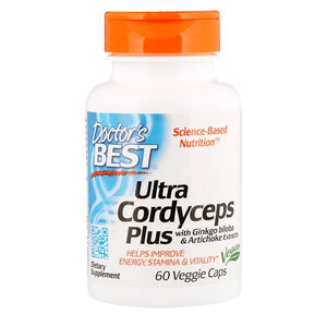 Doctor's Best, Ultra Cordyceps Plus, 60 Veggie Caps