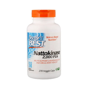 Doctor's Best, Best Nattokinase, 2,000 FUs, 270 Veggie Caps