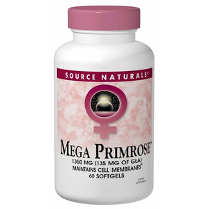 Source Naturals, Mega Primrose, 60 Softgels
