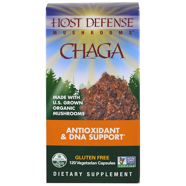 Fungi Perfecti, Chaga, 120 Vegetarian Capsules