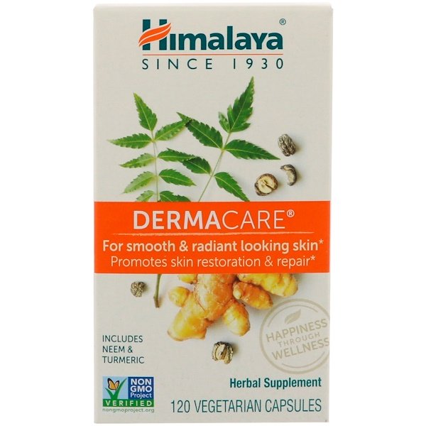 Himalaya, DermaCare, 120 Vegetarian Capsules