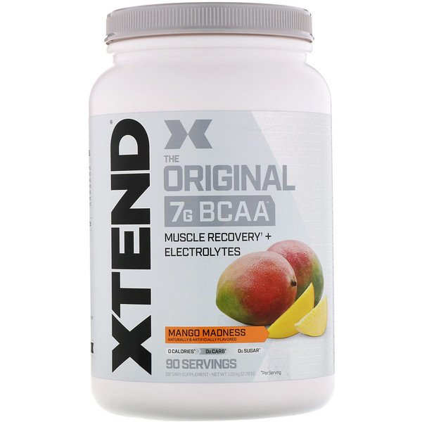 Scivation, Xtend, The Original 7G BCAA, Mango Madness, 2.78 lb (1.26 kg)