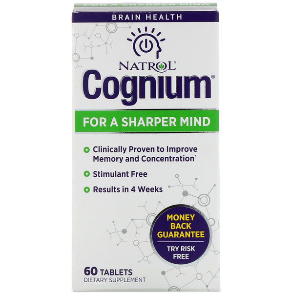 Natrol, Cognium, 60 Tablets