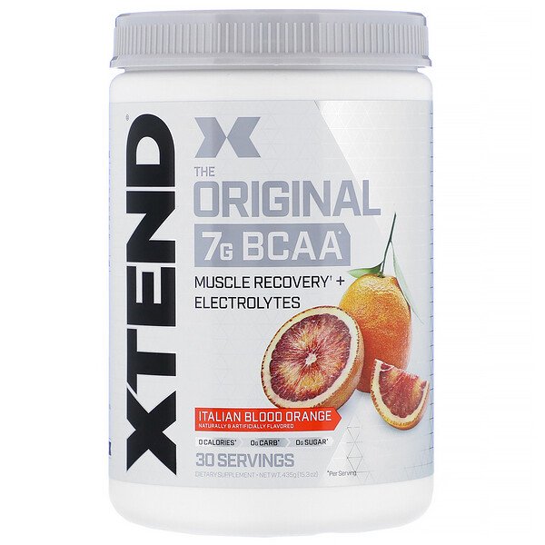 Scivation, Xtend, The Original 7G BCAA, Italian Blood Orange, 15.3 oz (435 g)