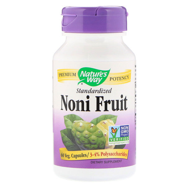 Nature's Way, Noni Fruit, Standardized, 60 Veg Capsules