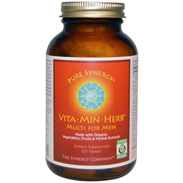 Pure Synergy, Vita·Min·Herb, Multi for Men, 120 Tablets