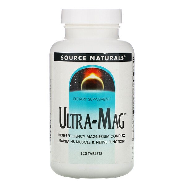 Source Naturals, Ultra-Mag, 120 Tablets