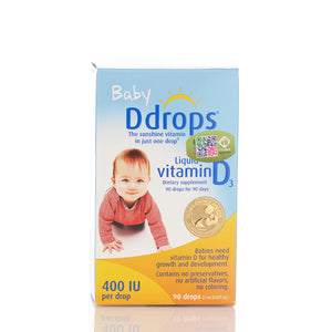 Baby Ddrops Liquid Vitamin D3 2.5mL